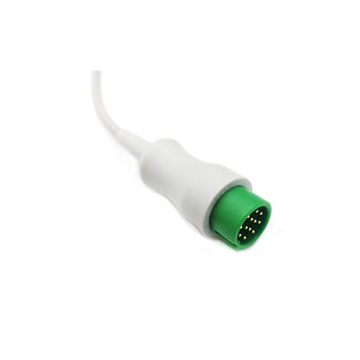 5 Lead 2.5m 12Pin ECG Cables And Leadwires For Biolight C2557P0