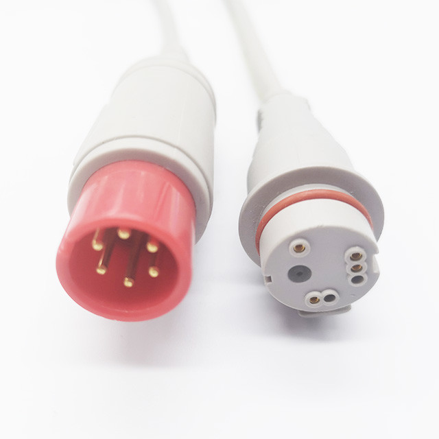 Spacelabs IBP Adaptor cable,BD transducer China Medical sensor probe,CE hot product